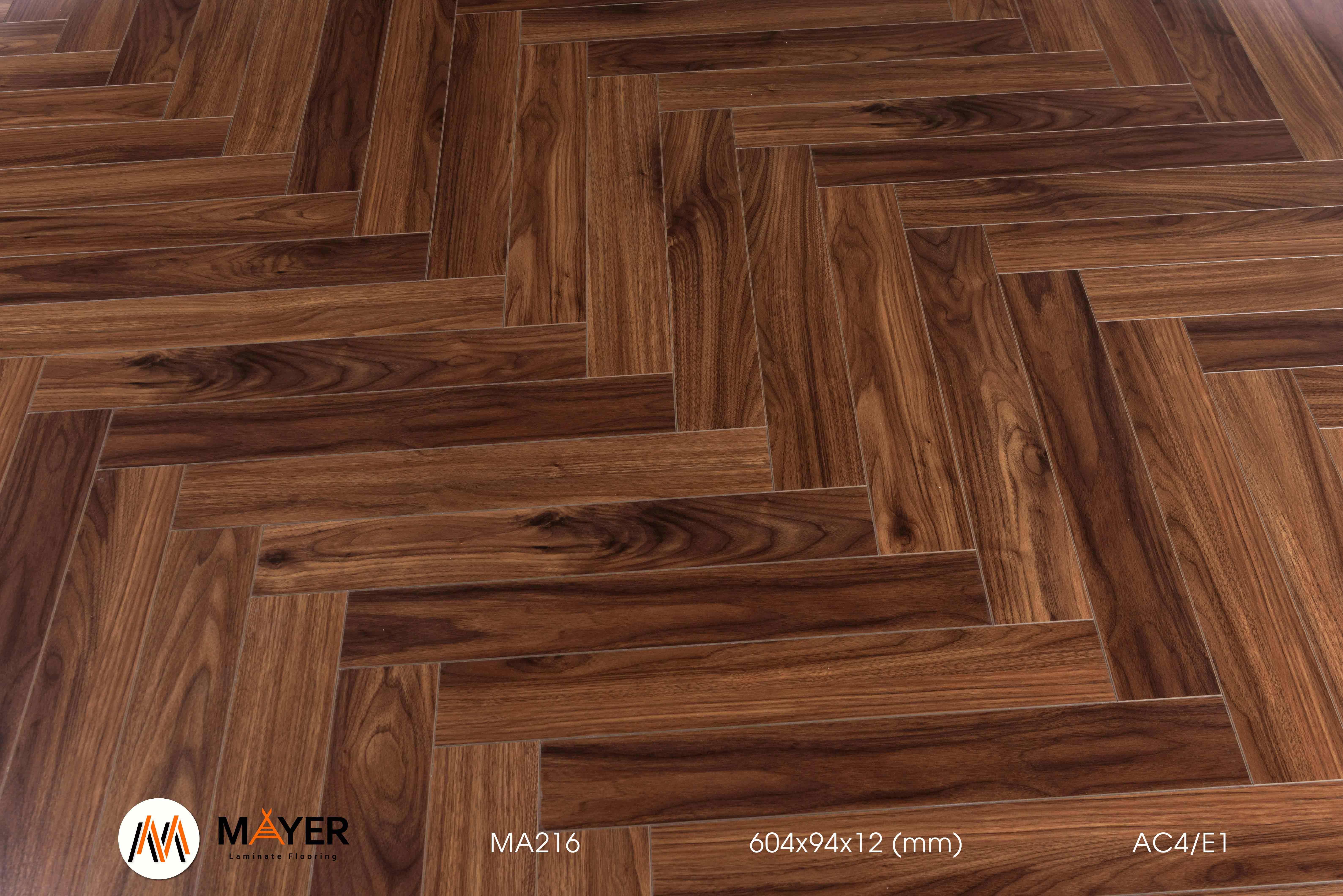 Sàn gỗ Mayer Xương Cá MA216