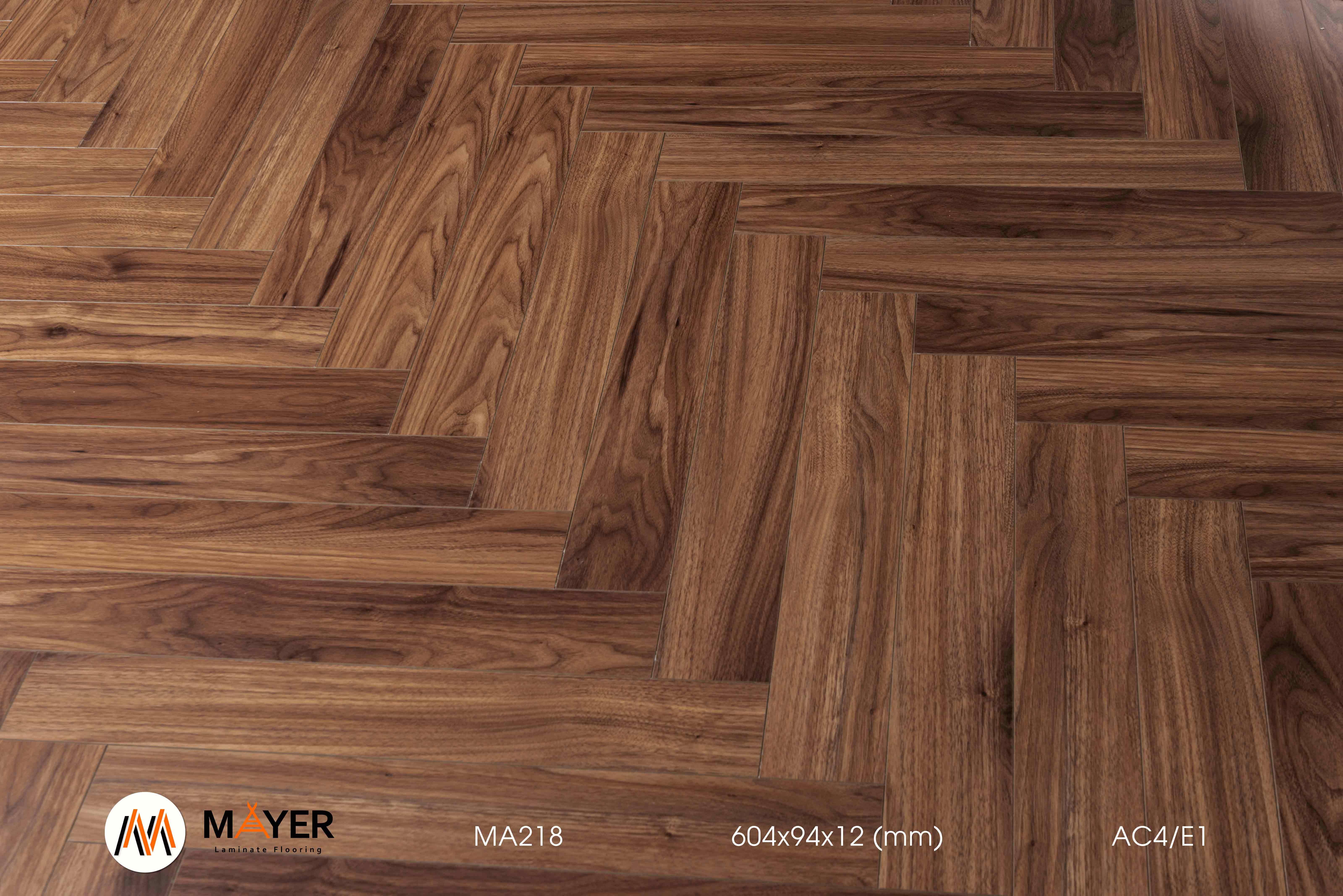 Sàn gỗ Mayer Xương Cá MA218